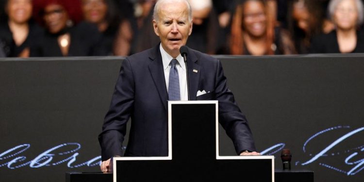 Biden says ‘I’m a h— of a lot smarter than most of you’ to crowd at Jesse Jackson’s funeral